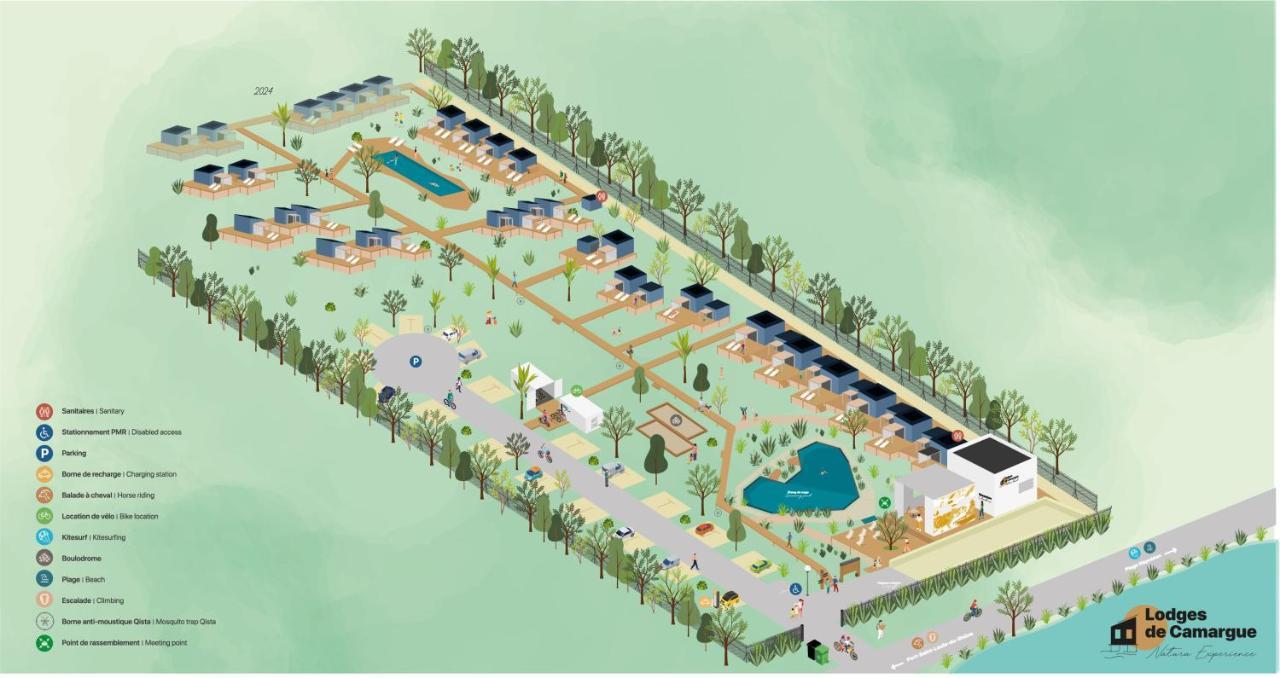 Lodges De Camargue Port-Saint-Louis-du-Rhone Exteriér fotografie